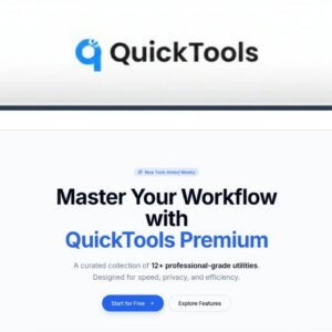 QuickTools – Lage Prijs – Exclusieve Levenslange Deal
